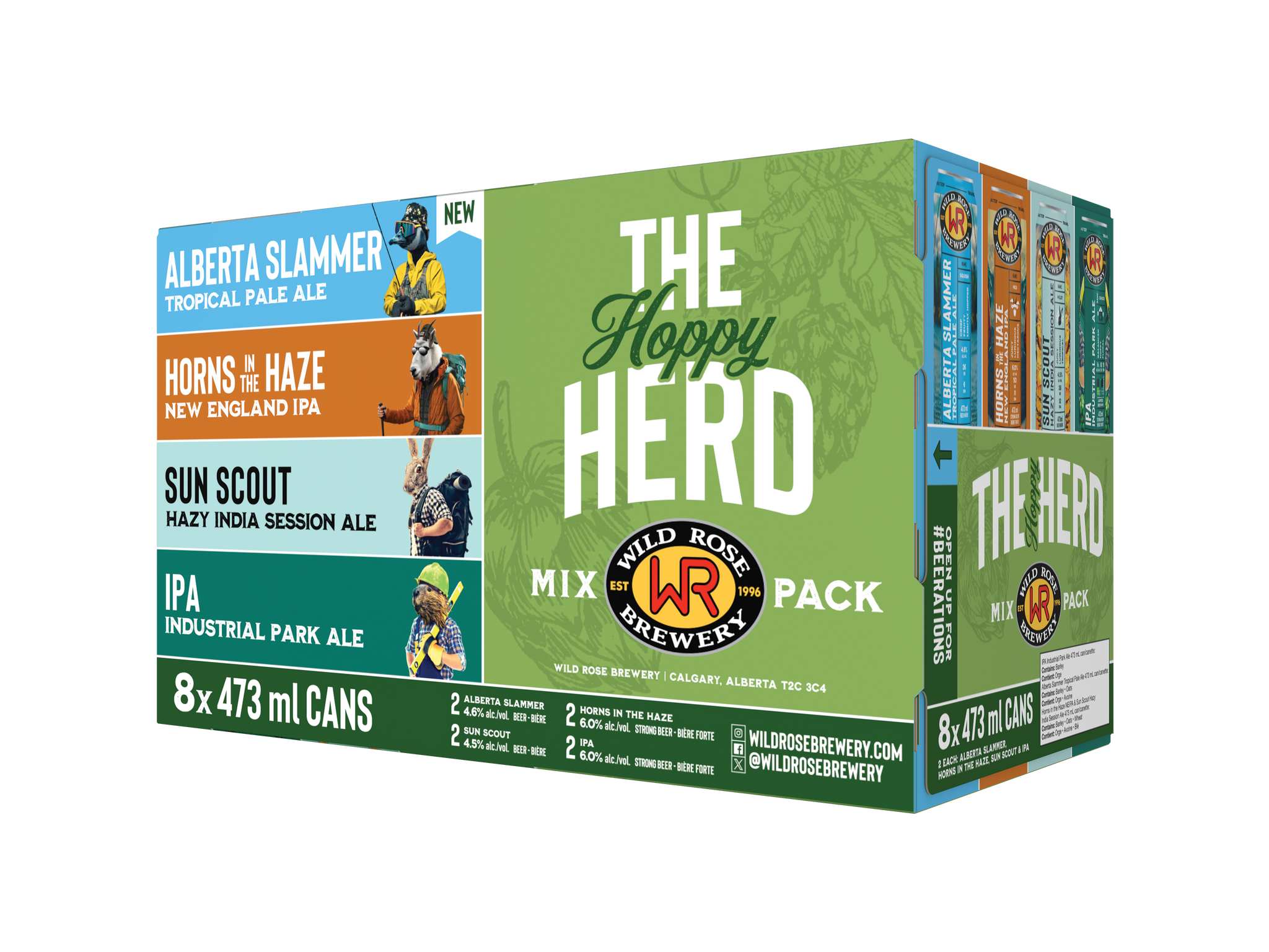 WR_The Hoppy Herd 8 Pack 473ml Cans