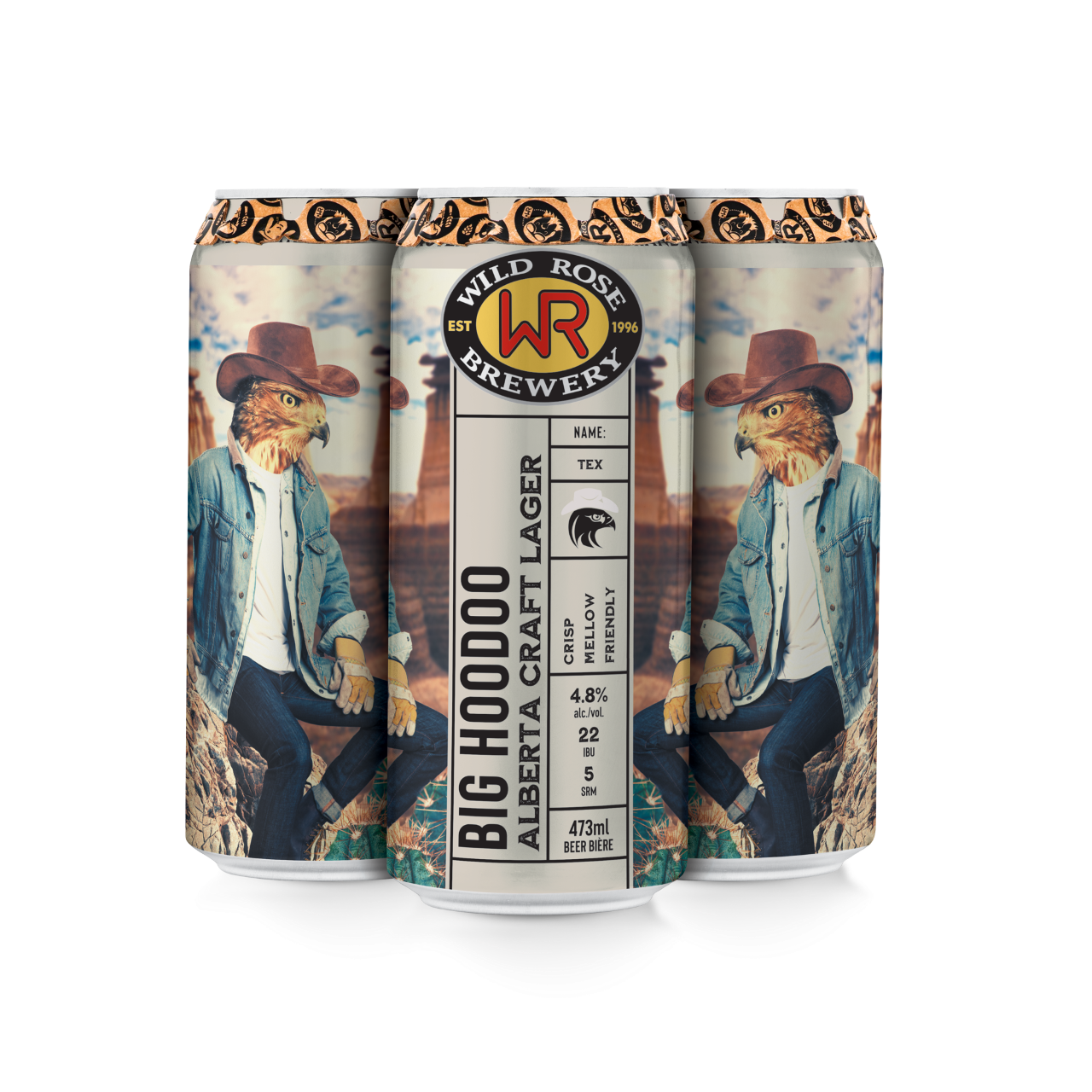 WR_Big Hoodoo Craft Lager 4 Pack 473ml Cans
